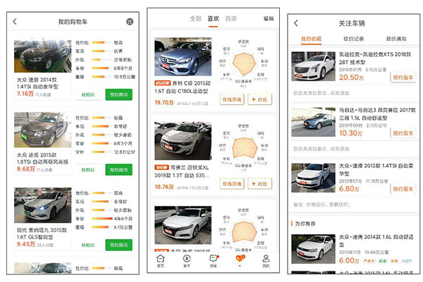  类似瓜子二手车APP开发功能解析